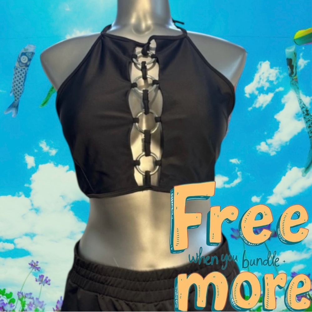Free | Women’s  Black halter top